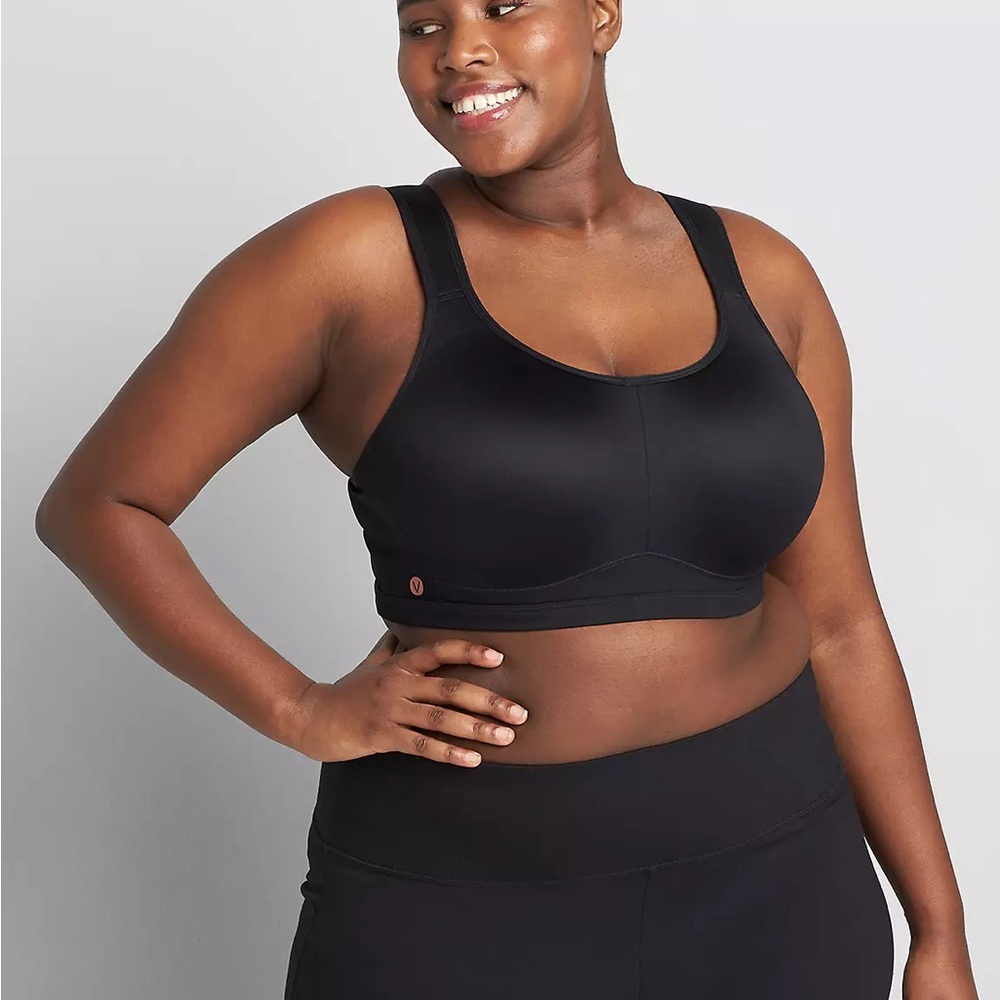 Lane Bryant LIVI High-Impact Wicking Underwire Sports Bra 44DDD